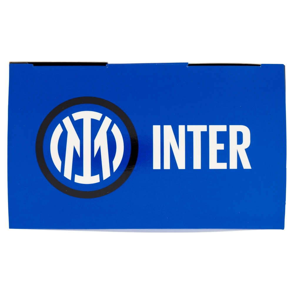 Inter Dentifricio menta 75 ml, Bicchiere, Spazzolino setole medie, Fan Bag